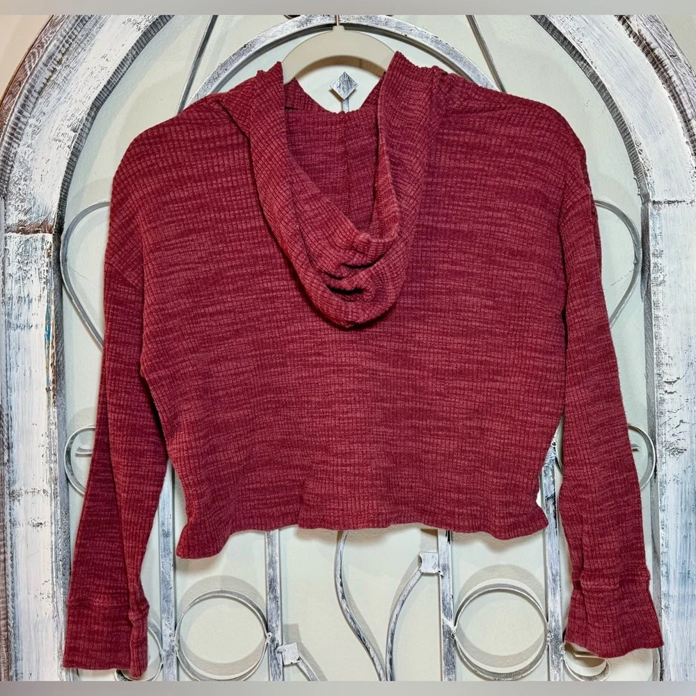 Kid’s Old Navy Burgundy Hooded Top #1570
